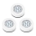 SET 3x LED Touch orientation light 1xLED/2W/4,5V white