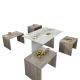 SET 4x Side table CHEST 29x41 cm + coffee table 32x90 cm