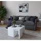 SET 4x Side table ORTANCA + coffee table white