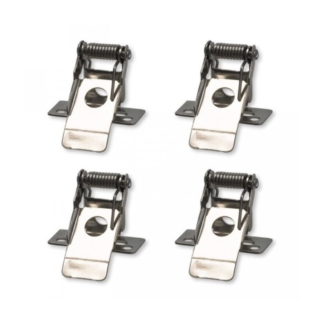 SET of mounting clips for installation of LED panels 595x595mm