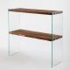 Shelf piece VENEDIK 80x90 cm pine/clear