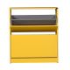 Shoe cabinet 84x73 cm yellow