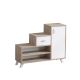 Shoe cabinet RETRO 77x90 cm beige/white