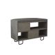Shoe cabinet TROY 53,5x83,5 cm grey
