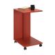 Side table 65x35 cm red