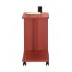 Side table 65x35 cm red