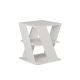 Side table CYCLO 55x55 cm white