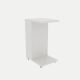 Side table FILINTA 63x40 cm white