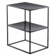 Side table LOFT 50x40 cm black