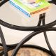 Side table MIMO 40x40 cm black