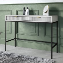 Side table NOVA 77x104 cm grey/black