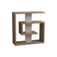 Side table SALY 57x55 cm beige/brown