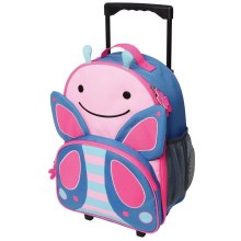Skip Hop - Children's travel suitcase ZOO butterfly