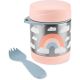 Skip Hop - Thermo food container with spoon/fork SPARK STYLE 325 ml rainbow