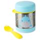 Skip Hop - Thermo food container with spoon/fork ZOO 325 ml shark