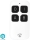 Smart remote controller ZigBee 1xCR2032