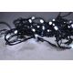 LED Outdoor Christmas chain 200xLED/8 functions 15m IP44 cool white
