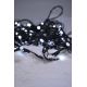 LED Outdoor Christmas chain 200xLED/8 functions 15m IP44 cool white