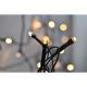 LED Christmas outdoor chain 400xLED/8 functions 25 m IP44 warm white
