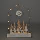 LED Christmas decoration LED/2xAA forest with deers