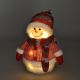 LED Christmas decoration LED/3xAA snowman