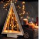LED Christmas decoration LED/2xAA winter flowers covered with snow