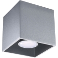 Sollux SL.0024 - Ceiling light QUAD 1 1xGU10/40W/230V grey