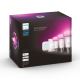Starter pack Philips Hue WHITE AND COLOR AMBIANCE 3xE27/9W 2000-6500K + interconnection device