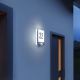 STEINEL 010454 –⁠ LED House Number Sign with a Motion detector L220LED LED / 7.5 W Stainless IP44