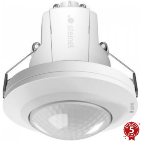 Steinel 087975 - Motion sensor recessed with a presence sensor PD-8 ECO KNX 360° white