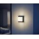 Steinel - LED Dimmable wall light L 845 C LED/9W/230V 3000K IP44 anthracite