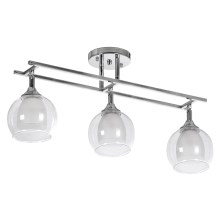 Surface-mounted chandelier 3xE27/60W/230V