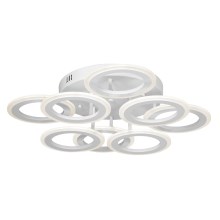 Surface-mounted chandelier 8xLED/18W/230V white