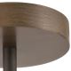 Surface-mounted chandelier ADRIANO 1xE27/60W/230V beech - FSC certified