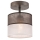 Surface-mounted chandelier ANDREA 1xE27/60W/230V beech - FSC certified