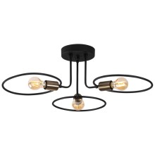 Surface-mounted chandelier CIRCLE 3xE27/40W/230V