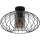 Surface-mounted chandelier CORRINI 1xE27/60W/230V d. 34 cm black/grey