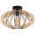 Surface-mounted chandelier EARTH 1xE27/60W/230V black/beige
