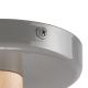 Surface-mounted chandelier ELLIE 5xE27/60W/230V grey/beech - FSC certified