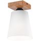 Surface-mounted chandelier LULA 1xE27/60W/230V oak