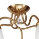 Surface-mounted chandelier MIRANDA 5xE27/60W/230V gold