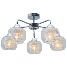 Surface-mounted chandelier RAY 5xE14/40W/230V