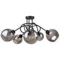 Surface-mounted chandelier RIN 5xE27/60W/230V black