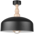 Surface-mounted chandelier RINA 1xE27/15W/230V black/beech