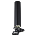 Surface-mounted chandelier TUBA 1xGU10/50W/230V black