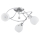 Surface-mounted chandelier TWIST 3xE14/40W/230V