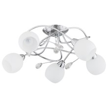 Surface-mounted chandelier TWIST 5xE14/40W/230V
