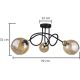 Surface-mounted chandelier VENUS GOLD 3xE27/60W/230V