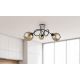 Surface-mounted chandelier VENUS WOOD 3xE27/60W/230V