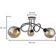 Surface-mounted chandelier VENUS WOOD 3xE27/60W/230V
